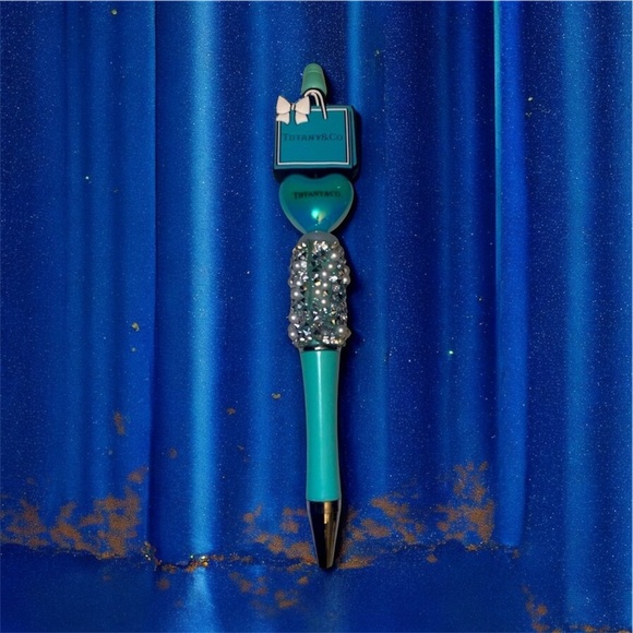 Turquoise Fashion Pen - Picture 3 of 10